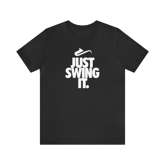 Just Swing It V2 - Unisex Jersey Short Sleeve Tee